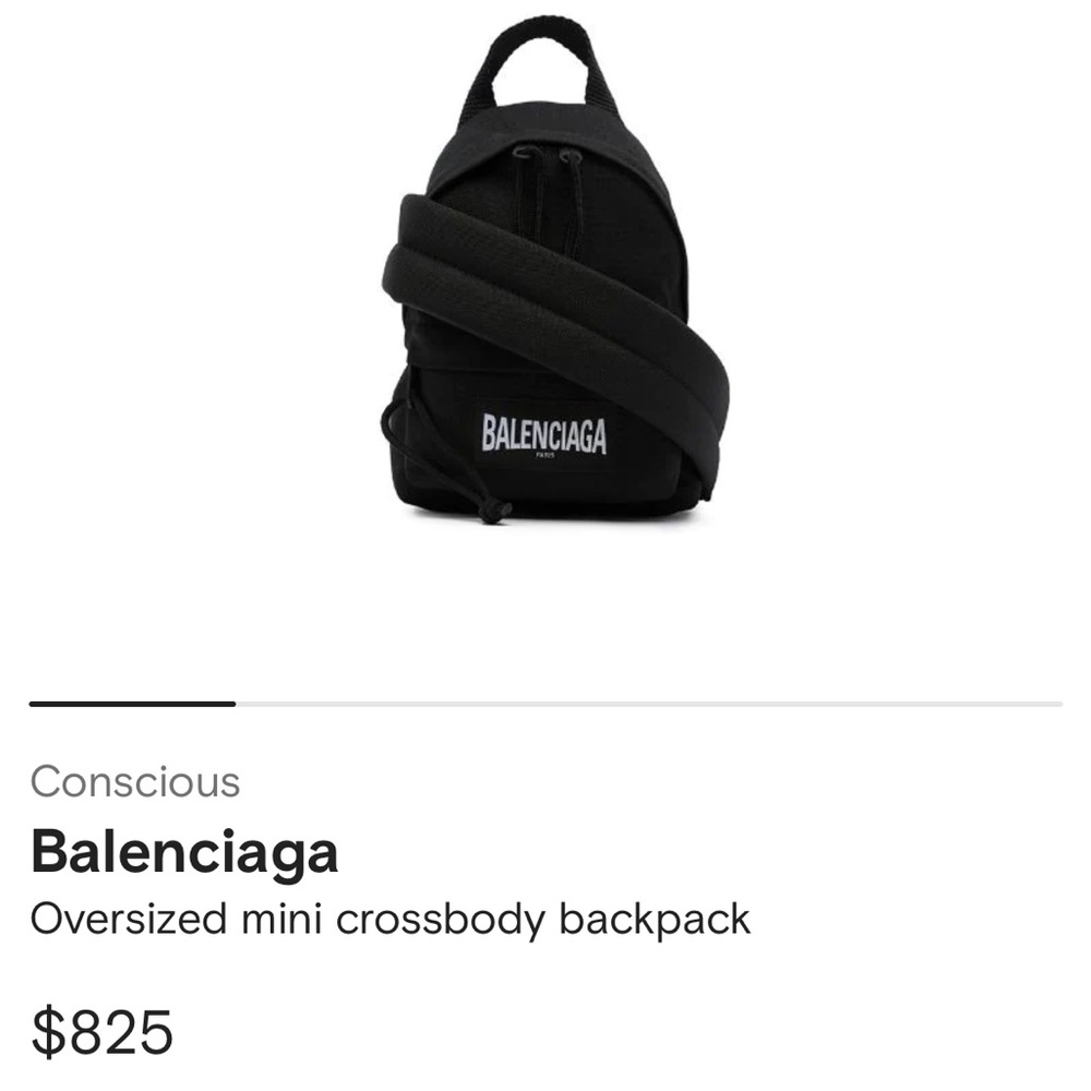 Authentic Oversized Mini Crossbody Backpack - image 2